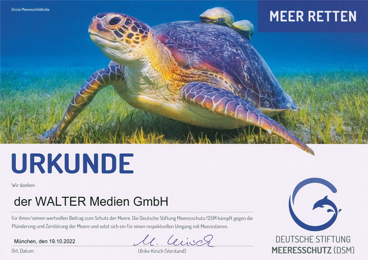 Spendenurkunde